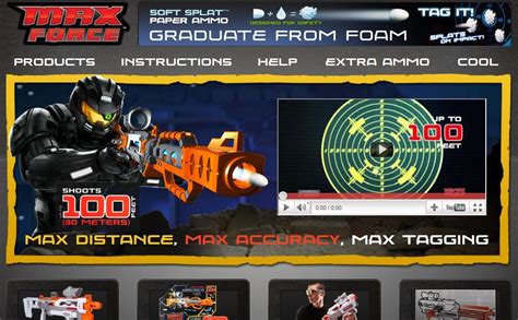 nerf site oficial.